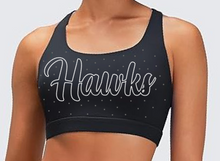 Load image into Gallery viewer, "Hawks" sports bra- Youth